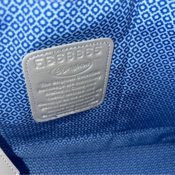 Brighton Starla Medallion Tote Navy - Picture 9 of 12